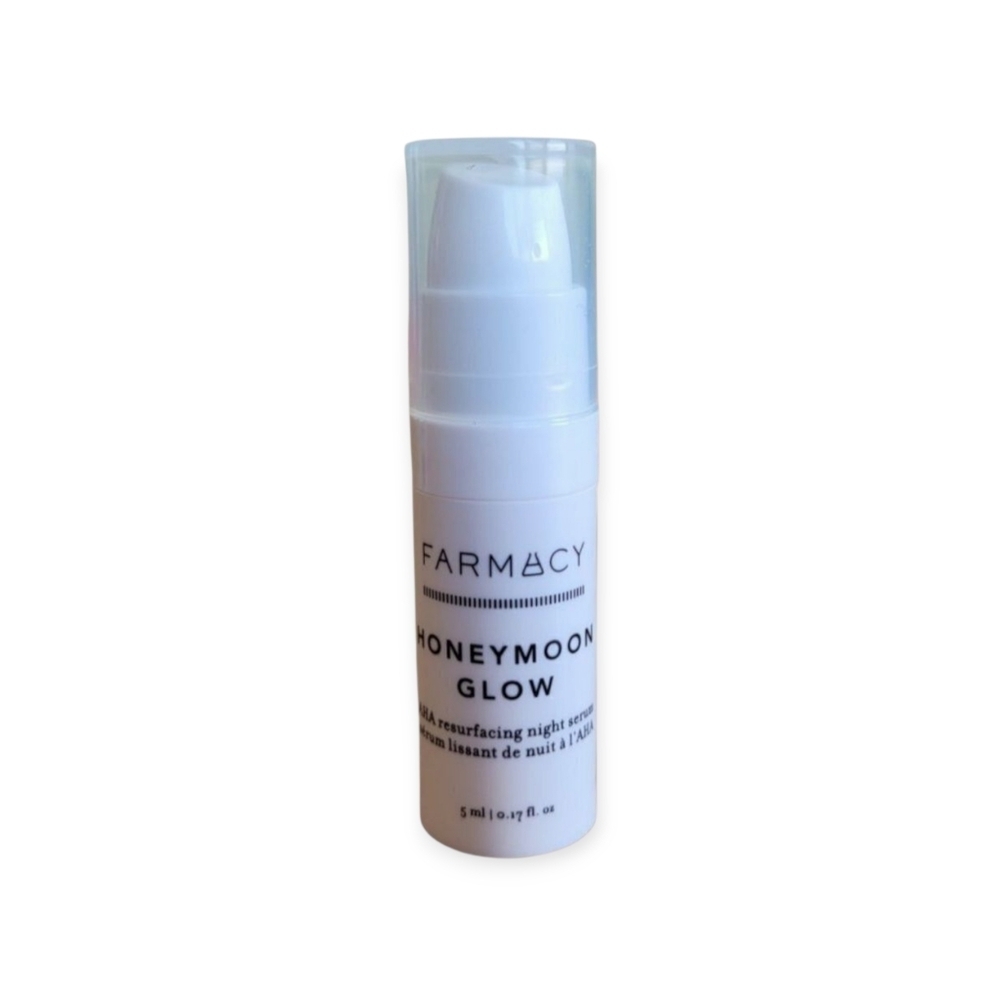 Farmacy Honeymoon Glow 14 AHA Night Serum Mini 5ml Exfoliating Skin Care GlowPro - Picture 2 of 3